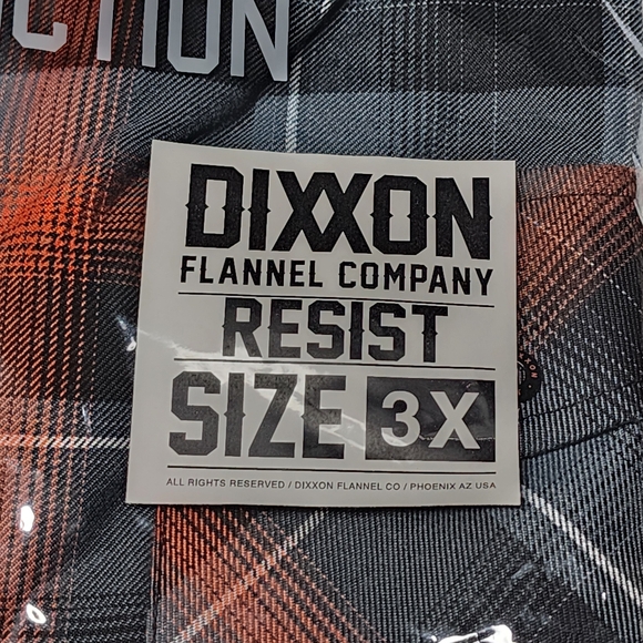 DIXXON FLANNEL - RESIST Flannel Shirt - Men's 3XL - Picture 6 of 11